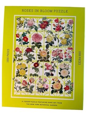 Roses in Bloom Jigsaw Puzzle Colorful Roses from the New York Botanical Garden